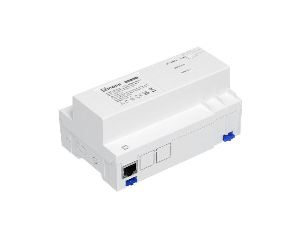 releu inteligent sonoff sp-main, cu monitorizare consum, 20a per canal si posibilitatea a pana la 128 de canale